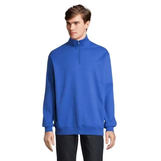 SOLS - "Conrad" Sweatshirt mit kurzem Reißverschluss für Herren/Damen Unisex (Königsblau)