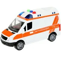 Toi-Toys Modellauto Rettungswagen Modellauto mit Licht und Ton