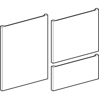 Geberit Front Set, Lava, Renova Plan Seitenschrank, Modell 869031, 595289000 595289000