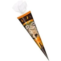 Livepac Office Schultüte Schultüte / Zuckertüte / 35cm / rund / Tüllverschluss / "Erdmännchen"