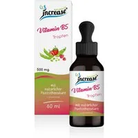 increase NATURALLY Liposomales Vitamin B5 (Pantothensäure) - 500mg pro Tag Tropfen, 60 ml