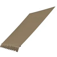 Quick Star Klemmmarkise Ersatzdach für Balkonmarkise 200cm / 250cm / 300cm, in mehrere Farben (1-St) Die Frontschlaufe ist passend für Stangen mit Durchmesser bis zu 28mm.