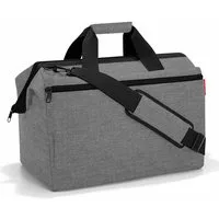 REISENTHEL® Reisetasche reisenthel allrounder L pocket 32l twist silver MK7052 grau meliert Re
