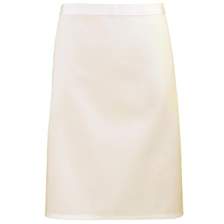 Premier Ladies/Womens Mid-Length Apron (2er-Pack) (Natural)