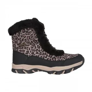 Mountain Warehouse - "Ohio" Leo-Muster Schneestiefel für Damen, Thermisches Material (Schwarz)