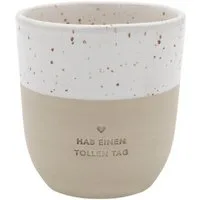 Eulenschnitt Tasse Becher Toller Tag