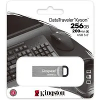 Kingston DataTraveler Kyson 256 GB USB-Stick (USB 3.2, Lesegeschwindigkeit 200 MB/s)