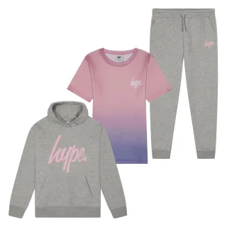 Mädchen 3-teiliges Set Genesis - Oberteil, Jogginghosen & Kapuzenpullover Mehrfarbig 7-14 Jahre