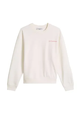 Marc OPolo DENIM - Sweatshirt oversized Silky White - Gr. - S