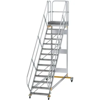 Munk Plattformtreppe 45° fahrbar Stufenbreite 800 mm - 600794