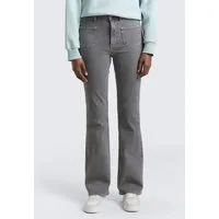 TOM TAILOR Denim Weite Jeans Jeanshosen TTAVA FLARED Jeans mit aufgesetzten Taschen