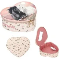 Malstift DEPESCHE Miss Melody Mini-Schmuckschatulle Herzform Blossom Pony