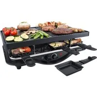 Steba Raclette RC 28, 8 Raclettepfännchen, 1400 W