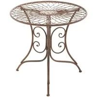 CLP Gartentisch Ariano (1er), Beistelltisch, Tischhöhe 52 cm, Eisen lackiert