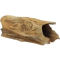 GarPet Aquariendeko Aquarium Deko Rauer Baumstamm Ablaich Laich Ton Höhle Röhre Barsch