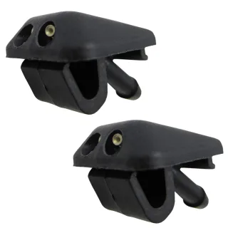 2x Scheibenwaschdüse Spritzdüse für Audi 80 B3 B4 90 100 C3 C4 200 A6 4A A4 B5