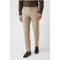 OLYMP Chinohose Jogg Jersey Toronto slim fit, flexibler Bund
