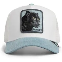 GOORIN Bros. Trucker Cap Goorin Bros. Denim Panther Trucker Cap Light Denim (Basecap, Basecap, Trucker Kappe, Meshcap)