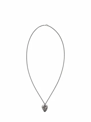 Mey & Edlich Herren Kette Plektrum Metallic 925er Sterling-Silber