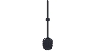 Giese WC Bürste, Stiel in schwarz matt, Bürstenkopf schwarz, 81180-14 81180-14