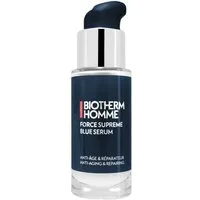 BIOTHERM Anti-Aging-Creme Force Supreme Blue Serum 18ml, Unterstützt Hautfestigkeit, Regeneration und ein glatteres Hautbild