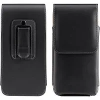 kwmobile Etui Gürteltasche Hülle für Handys mit Gürtelclip, 17,2 x 8 cm Kunstleder Gürtel Case mit Gürtelschlaufe