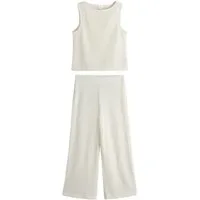 The Set Top & Hose The Set strukturiertes Oberteil und Hose, 2er-Pack (2-tlg)