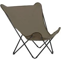 Lafuma Campingstuhl Lafuma Pop Up XL Camping Sessel Gres grau