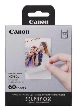 Canon XC-60L | 6756c001 | Farbstoffsublimation - 5.4x8.5 cm