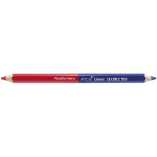 Pica DOUBLE blau/rot, 17,5cm - 559-50