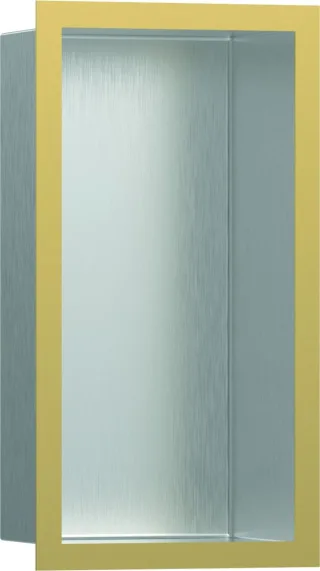 Hansgrohe XtraStoris Individual Wandnische mit Designrahmen 300x150x100mm BST/PGO, 56094990 56094990