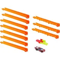 Hot Wheels Autorennbahn Track Creator Track & Car Starter Pack (Streckenlänge 3,05 m)