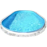 Waterman Ovalpool Stahlwandpool oval 490x300x120 cm, Stahl 0,4 mm we (1-tlg), verzinkte Stahlwand