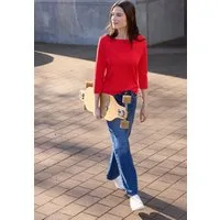 STREET ONE STUDIO 3/4-Arm-Shirt Jersey