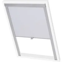 Rollo Verdunkelungsrollo Weiß 104 GGL und GGU, vidaXL