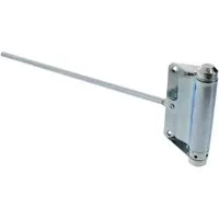 ToniTec Türschließer Stangentürschließer Automatik Türfeder 40Kg 60kg, 60kg, mit Automatik, (Türschließer, Silber verzinkt), Einfach zu installieren