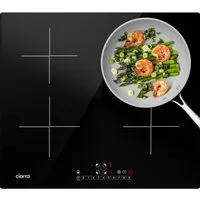 CIARRA Induktions-Kochfeld 60 cm Induktionskochfeld 9 Stufen mit 99 Min Timer & BOOST Touch Control CBBIH4B, 4-Zonen Einbau Kochfelder Induktionsherd mit 99 Min Timer