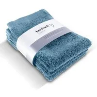 herzbach home Gästehandtücher Pura 30x50 cm, (3-St), 550g/m², Premium-Qualität, 100% Baumwolle, einfarbig