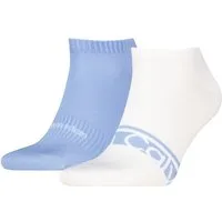 Calvin Klein Sneakersocken CK MEN SNEAKER 2P LOGO STRIPE (2 Paar) mit Logoschriftzug, Cotton-Mix
