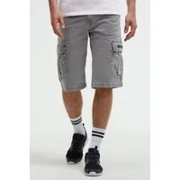 CAMP DAVID Shorts mit Vintage-Waschung
