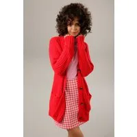 Aniston CASUAL Strickjacke mit kunstvollem Strickmuster