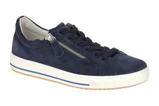 Gabor 86.518.36 Damen Halbschuhe Sneaker blau marine Dreamvelour comfort Inne...