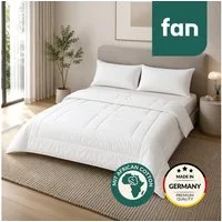 fan Baumwollbettdecke African Cotton, Bettdecke in 135x200 oder 155x220 cm, Winter oder Sommer