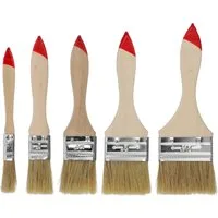 TRIZERATOP Malpinsel Pędzle malarskie 5 szt 0,5"-2,5", (Flachpinsel-Set 5-teilig 13–63 mm, Flachpinsel-Set 5-teilig 13–63 mm)
