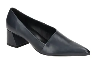 H?gl 0-10 4513 3400 Pumps nightblu Echtleder spitz Absatz 5cm