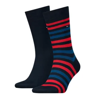 Tommy Hilfiger - Tommy Hilfiger 472001001 rot/blau - Gr. - 42