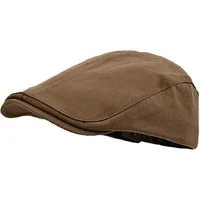 Zaewry Flat Cap Schirmmütze Herren Baumwolle Atmungsaktiv Einstellbare