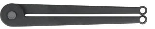 KS Tools Zweilochmutterndreher, verstellbar, 263 mm - 150.3206