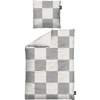 Sansibar Sylt Wendebettwäsche Sansibar Bettwäsche-Set Chessboard, 100% Premium Baumwolle, Baumwolle, hautfreundlich, anschmiegsam, angenehm atmungsaktiv
