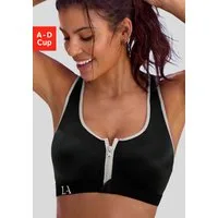 LASCANA ACTIVE Sport-BH mit Reißverschluss und integriertem Schalen-BH